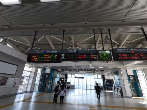 大崎駅なんて初めて降りました。りんかい線に乗り換えます。