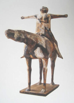 マリノ･マリーニ「馬と騎手（街の守護神）」
